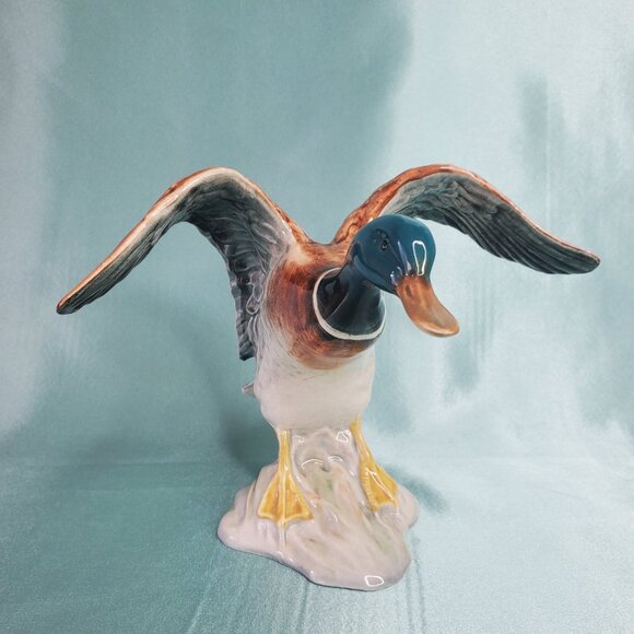 Beswick Mallard Duck Figurine 6" Made in England – c.1939-65 - Picture 8 of 10